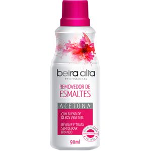 ACETONA REMOVEDOR DE ESMALTE - 90ML - BEIRA ALTA
