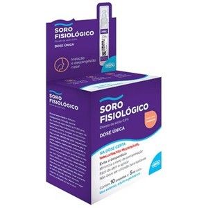SORO FISIOLÓGICO ADV FARMA CAIXA 10 AMPOLAS 5ML CADA