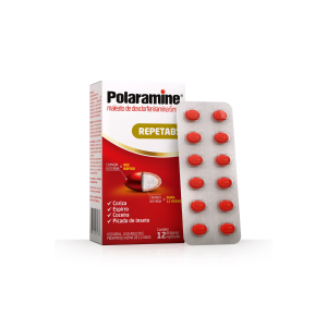 POLARAMINE REPTABS 6MG 12CPR - HYPERA