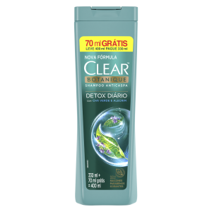 SHAMPOO CLEAR ANTICASPA DETOX - FR 400ML - UNILEVER