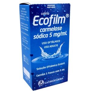 ECOFILM COLIRIO SOL OFTALM - 5MG/ML FR 5ML - LATINOFARMA