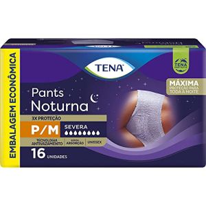 ROUPA INTIMA TENA PANTS NOTURNA P/M 16UN - TENA