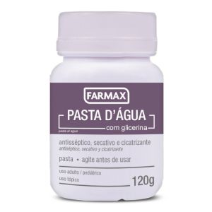PASTA D AGUA COM GLICERINA - 120G - FARMAX