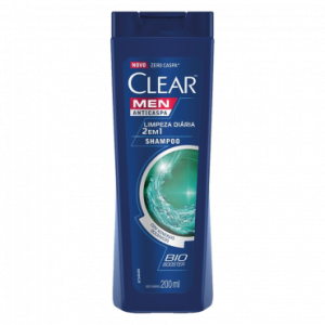 SHAMP CLEAR MEN LIMPEZA DIARIA 2 EM 1 200ML - UNILEVER