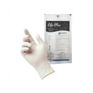 LUVA LATEX CIRURG 7,5 C/PÓ LIFE PLUS - 1UN - TARGA MEDICAL