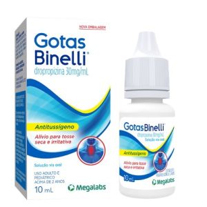 GOTAS BINELLI 30MG/ML FR 10ML - MEGALABS
