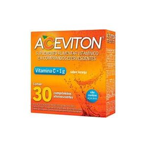 VITAMINA C ACEVITON 1G 30CP - CIMED