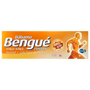 BENGUE BALS 0,25+0,25G/G POM - TUB 60G - EMS