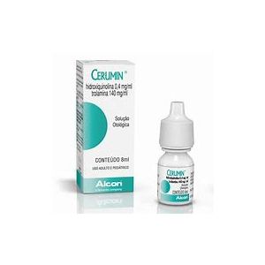 CERUMIN 0,4+140MG SOL OTOL GTS - FR 8ML - ALCON