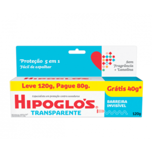 HIPOGLOS POMADA ASSAD TRANSPARENTE 120G - HIPOGLOS