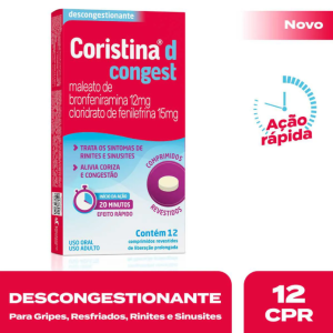 CORISTINA D CONGEST 12CPR - HYPERA