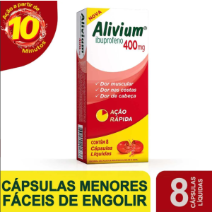 ALIVIUM 400MG 8CAPS GEL - HYPERA