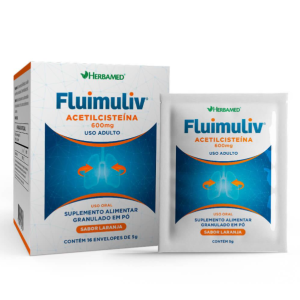 FLUIMULIV ACETILCITEINA 600MG 16ENV - HERBAMED