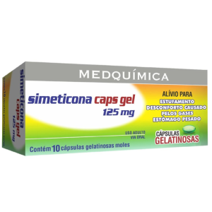 SIMETICONA 125MG 10CAPS GEL - MEDQUIMICA