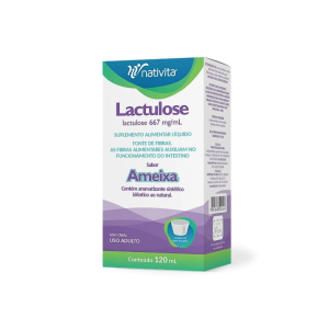 LACTULOSE 667MG/ML XPE 120ML SB AMEIXA - NATIVITA