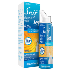 SNIF JET 360 SPRAY NASAL 0,9MG/ML FR 100ML - EUROFARMA