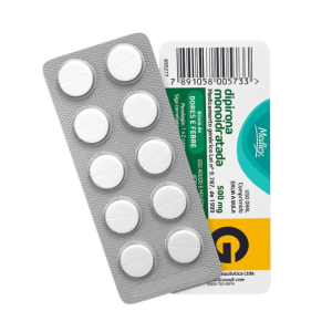 DIPIRONA 500MG 10CP - MEDLEY