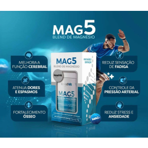 MAG 5 BLEND MAGNESIO 60CAPS - GOOD VIT