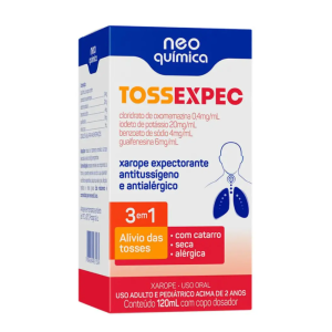 TOSSEXPEC 3EM1 XAROPE - NEOQUIMICA