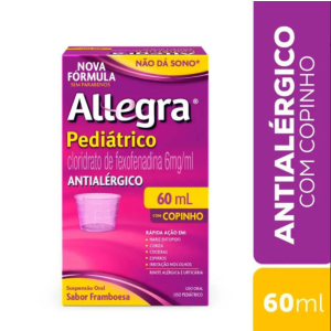 ALLEGRA 6MG/ML PED SUSP COPINHO 60ML - SANOFI