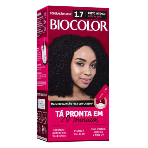 TINTA BIOCOLOR 1.7 PRETO INTENSO