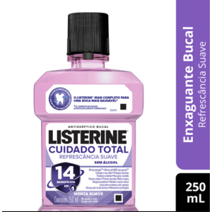 ENXAG BUCAL LISTERINE CUIDADO TOTAL SEM ALC 250ML - JOHNSONS