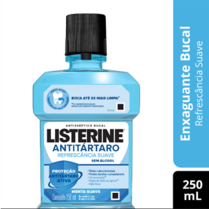 ENXAG BUCAL LISTERINE ANTITARTARO SEM ALC 250ML - JOHNSONS