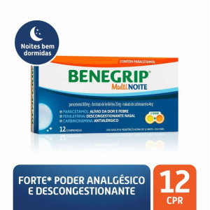 BENEGRIP MULTI NOITE 12CPR - HYPERA
