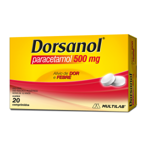 DORSANOL 500MG 20CP - MULTILAB