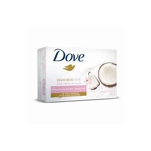 SABONETE BARRA DELICIUS CARE LEITE DE COCO - 90G - DOVE