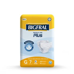 FRALDA DESC BIGFRAL REGULAR PLUS G ADULT - 7UN - BIGFRAL