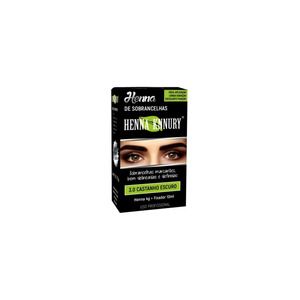 HENNA SOBRANCELHA 3.0 CASTANHO ESCURO - 10ML - HENNA KNNURY