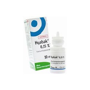 HYABAK SOL OFTALM - 0,00015MG/ML FR 10 ML - UNIAO QUIMICA