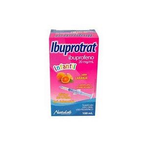 IBUPROTRAT SUSP ORAL - 20MG/ML FR 100ML LARANJA - NATULAB