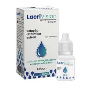 LACRIVISION SOL OFTALM 5MG/ML - FR 10ML - LEBON PHARMA