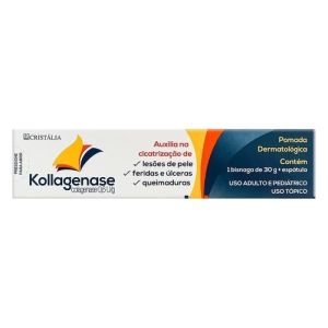 KOLLAGENASE POM DERM - 0,6 U/G FR 30G - CRISTALIA