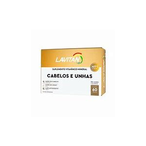 LAVITAN CABELOS E UNHAS 60 CAPSULAS