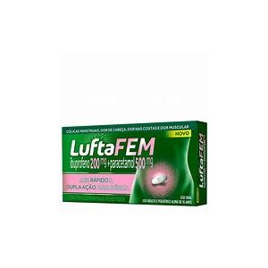 LUFTAFEM IBUPRO 200MG+PARAC 500MG - 6CP REV - RECKITT