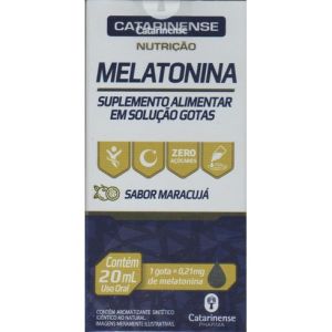MELATONINA GTS SEM SABOR - 0,21MG FR 20ML - CATARINENSE