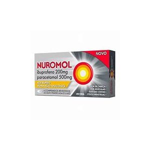 NUROMOL IBUPRO 200MG+PARACET 500MG - 6CP REV - RECKITT BENCKISER