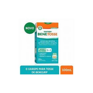 BENETOSSE 15MG/ML XAROPE SAB CEREJA 100ML - HYPERA