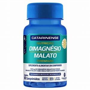 DIMAGNESIO MALATO PREMIUM 60CP - CATARINENSE