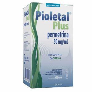 PIOLETAL PLUS LOCAO - 50MG/ML FR 60ML - CELLERA