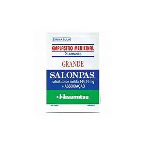 EMPLASTRO ADESIVO SALONPAS GRANDE - 2UN - HISAMITSU