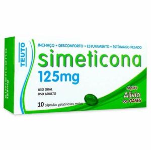 SIMETICONA 125MG 10CAPS GEL - TEUTO