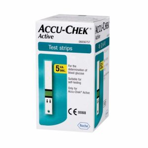 TIRA REAGENTE MEDICAO GLICOSE ACCU-CHEK ACTIVE 50UN - ROCHE