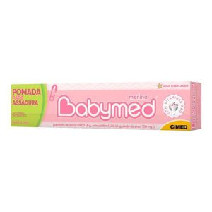 BABYMED POMADA ASSADURA ROSA - TUB 45G - CIMED