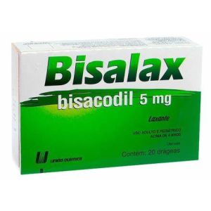 BISALAX 5MG - 20DRG - UNIAO QUIMICA