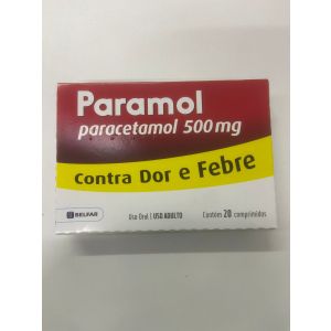 PARAMOL - 500MG 20CP - BELFAR