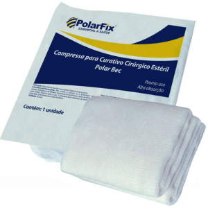 CURATIVO ALGODONADO ESTERIL - 15CMX60CM 1UN - POLARFIX